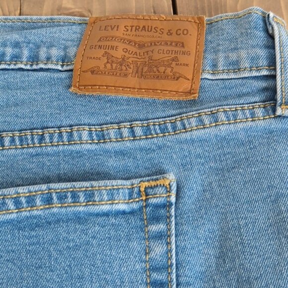 Levi’s Wedgie Skinny Jeans Raw Hem Button Fly - Picture 7 of 15